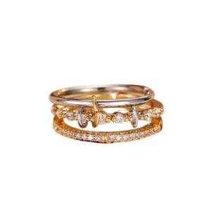 falling diamonds ring