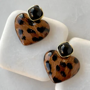 Leopard Earrings