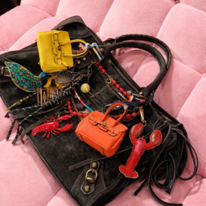 Orange Mini Handbag