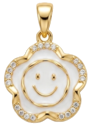 White Smiley Flower