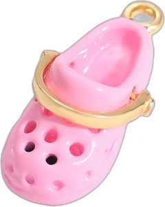 Pink Crocs