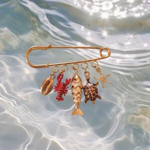 Charm Brooch