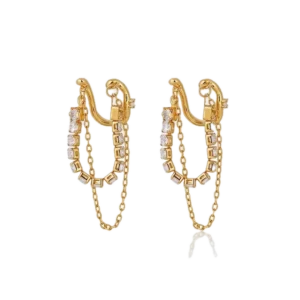 Diamond Chain Earcuff